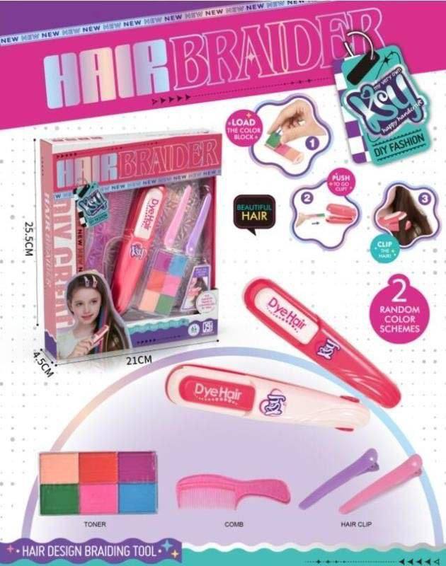 دستگاه بافت و رنگ موقت مو مدل Hair Braider