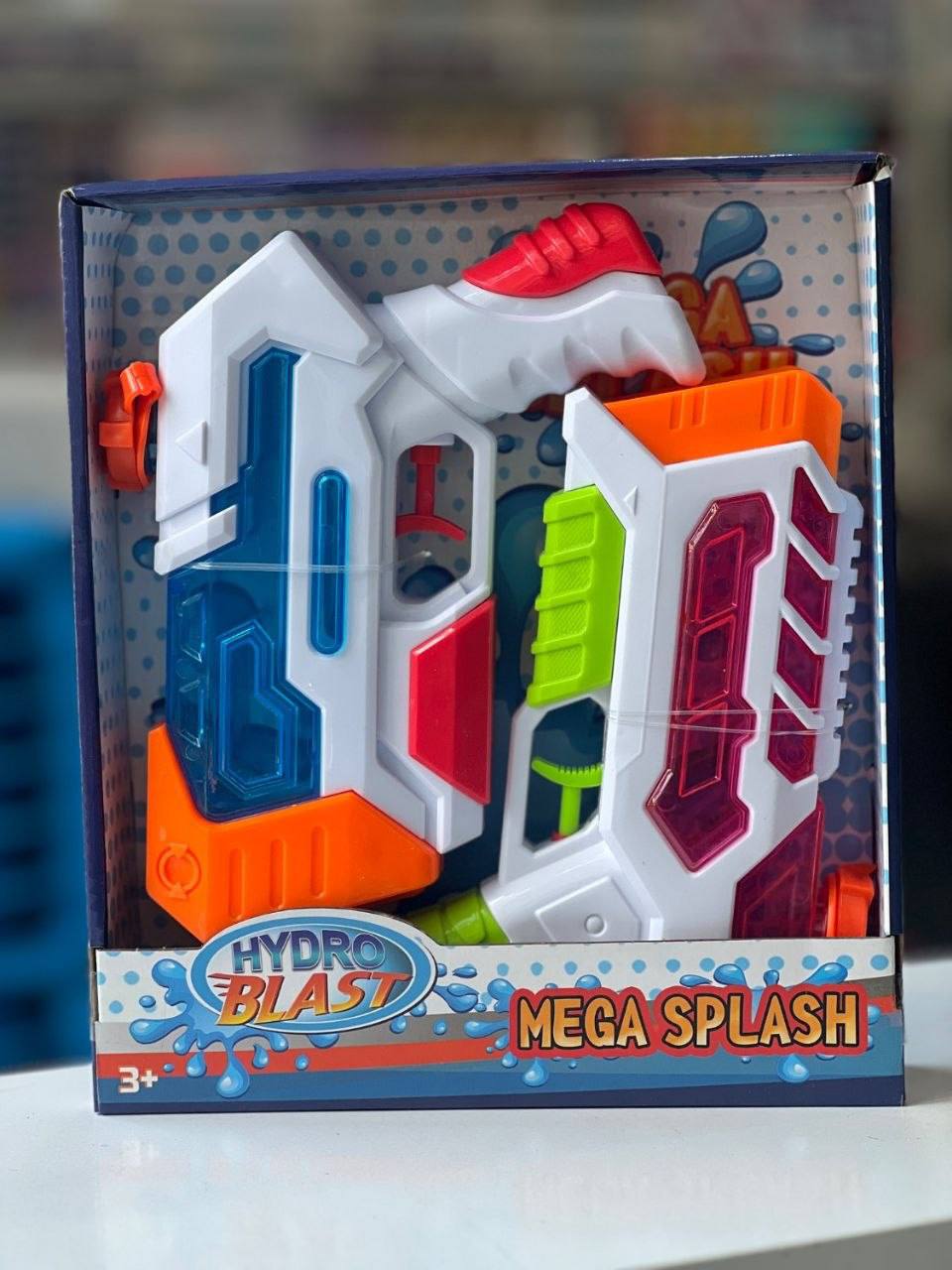 ست ۲ عددی تفنگ آب‌پاش کودک Mega Splash مدل Hydro Blast